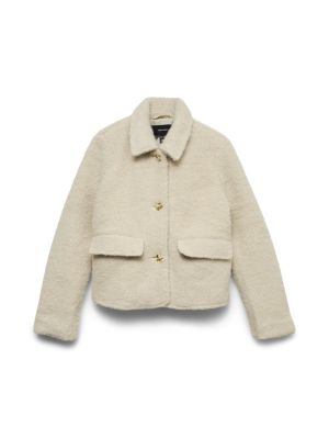 VMELENAHOLLY SHORT JACKET BOO Oatmeal