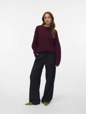 VMBOOM LS O-NECK PULLOVER GA N Winetasting/MEL