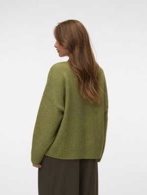 VMBOOM LS O-NECK PULLOVER GA N Sphagnum/MELANG