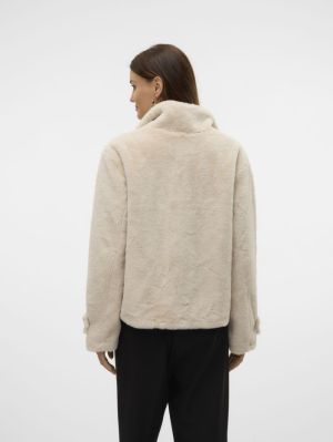 VMSONJAEVA SHORT JACKET GA BOO Oatmeal