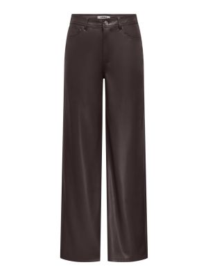 ONLSMOOTH HW FAUX LEATH WIDE P Chocolate Torte