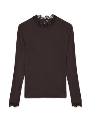 VMROSA LS HIGHNECK TOP GA JRS Chocolate Torte