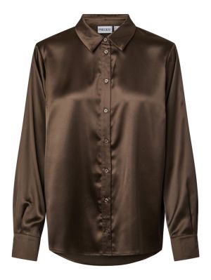 PCEVY LS SHIRT WVN BC Wren