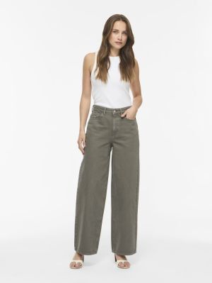 VIFREYA HW COLOR WASHED JEANS Balsam Green