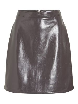 VISHINNY HW COATED SKIRT Raisin