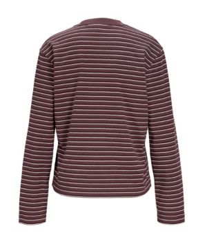 JXSOPHIA BOXY LS SCARF TEE JRS Huckleberry/Fud
