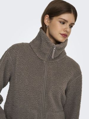 ONLMEGAN TEDDY JACKET OTW NOOS Walnut