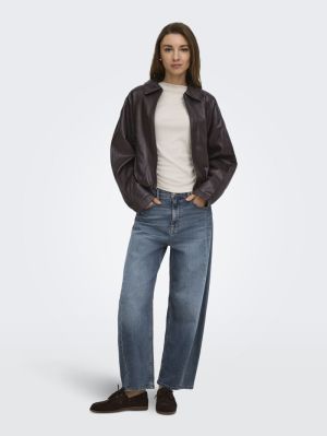 ONLMASJA FAUX LEATHER PADDED B Chocolate Torte