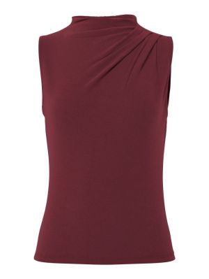 PCMADISON SL DRAPED TOP JRS NO Tawny Port
