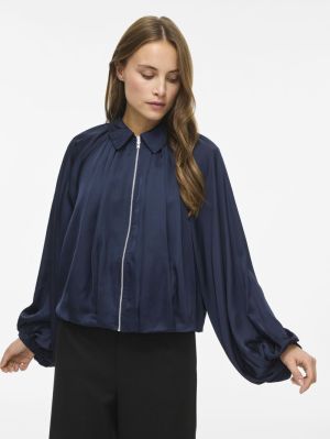 VINELA LOOSE BOMBER Navy Blazer