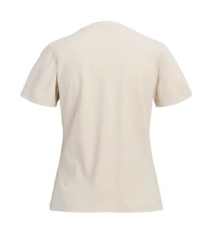 JXCARLY EMB REG FIT SS TEE JRS Feather Gray/CA