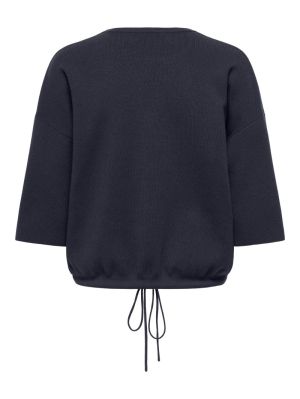 ONLSITERI SS LOOSE TIE O-NECK Night Sky