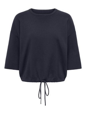 ONLSITERI SS LOOSE TIE O-NECK Night Sky
