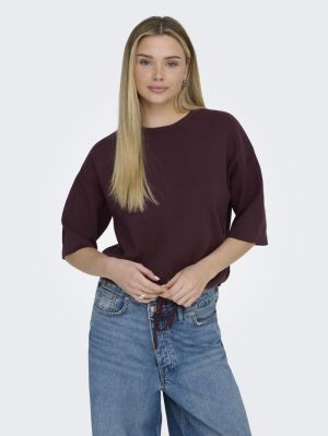 ONLSITERI SS LOOSE TIE O-NECK Winetasting