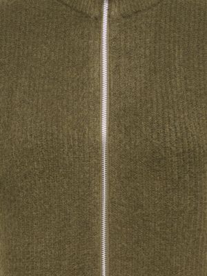 ONLBIANCA SL HIGHNECK ZIP VEST Beech/Melange/S