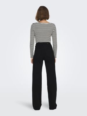 ONLMADISON BLUSH HW W 4EVERBLK Black Denim