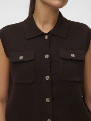 VMBRISA SL POLO VEST Chocolate Torte