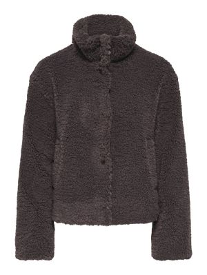 ONLTORA TEDDY JACKET BF OTW Coffee Bean