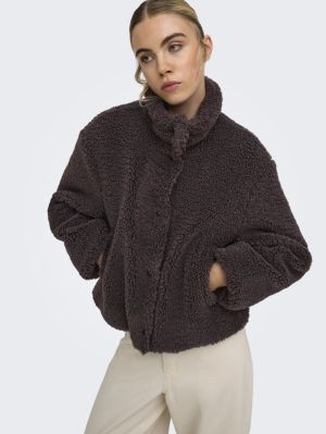 ONLTORA TEDDY JACKET BF OTW Coffee Bean