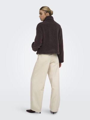 ONLTORA TEDDY JACKET BF OTW Coffee Bean