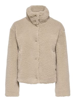 ONLTORA TEDDY JACKET BF OTW Humus