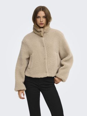 ONLTORA TEDDY JACKET BF OTW Humus