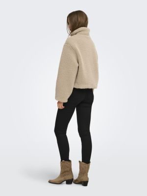 ONLTORA TEDDY JACKET BF OTW Humus