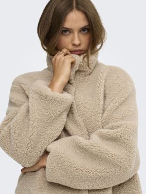 ONLTORA TEDDY JACKET BF OTW Humus