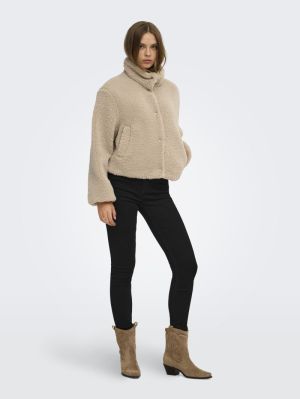 ONLTORA TEDDY JACKET BF OTW Humus
