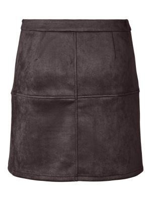 PCRAKEL BRUSHED HW MINI SKIRT Ganache