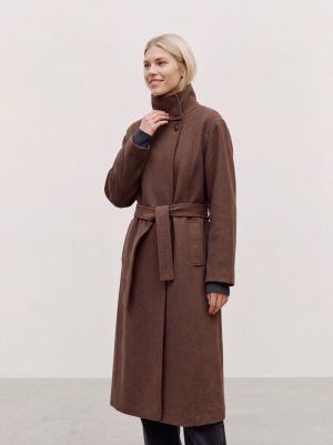 VMJAYNE LONG COAT Cocoa Brown/MEL