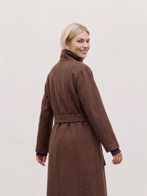 VMJAYNE LONG COAT Cocoa Brown/MEL