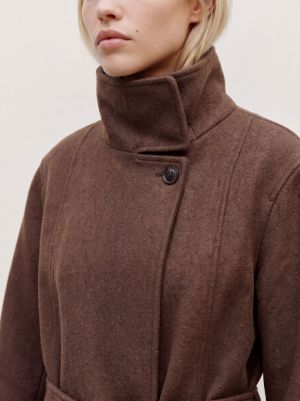 VMJAYNE LONG COAT Cocoa Brown/MEL