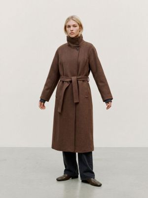 VMJAYNE LONG COAT Cocoa Brown/MEL