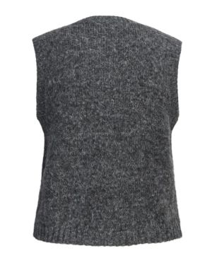 JXROSANNA VEST KNIT Dark Grey Melan